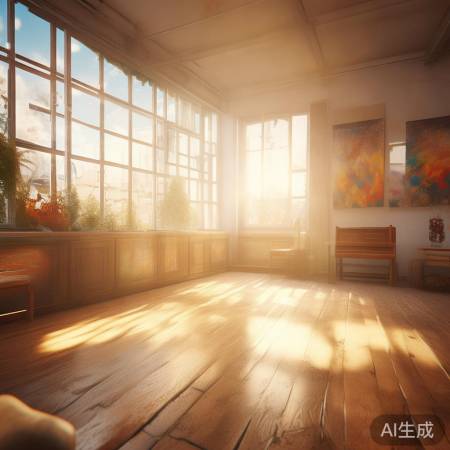 充足光线，画面明亮