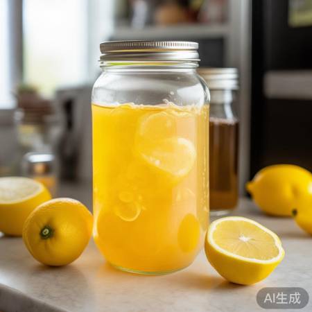 柠檬蜂蜜水冰箱保存期