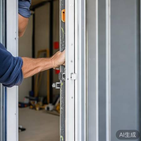 安装防盗门，确保稳固顺畅