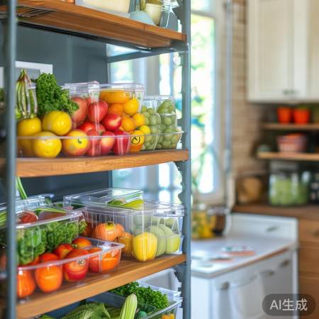 水果蔬菜分开放，温度宜略高