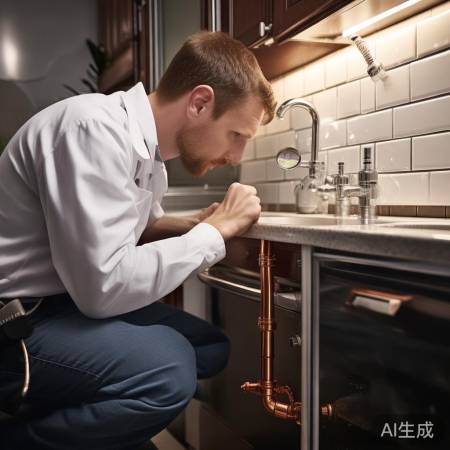 检查水管，确保无漏。