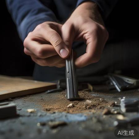 磁铁找磁性钥匙