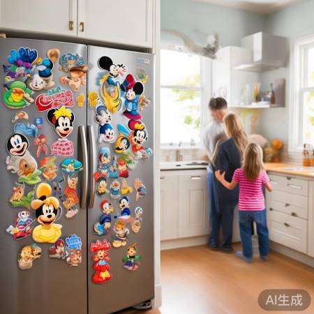 “迪士尼冰箱贴,童趣家居神器”