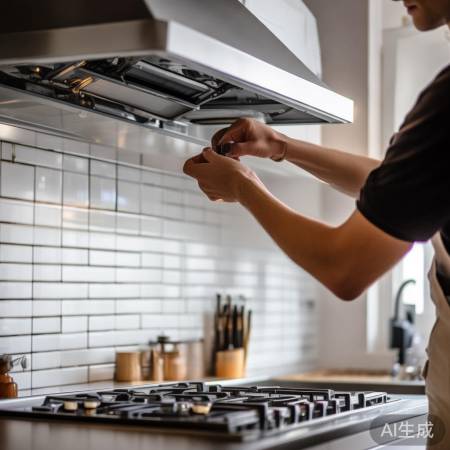 “油烟机升降问题？螺丝检查+清