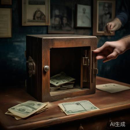 保险柜藏受害者赔偿金