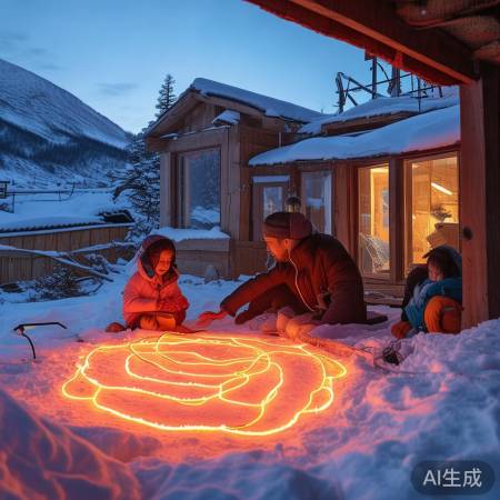 空气能地暖机，温暖神器