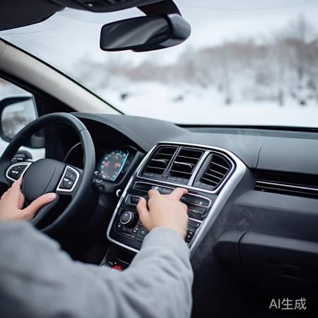 调整风向，车内温暖均匀