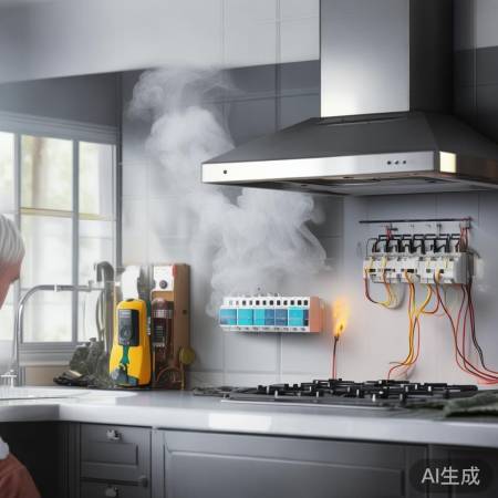 电路过载，华帝油烟机跳闸原因