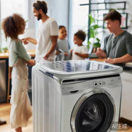 新能源洗衣机升级,生活科技环保