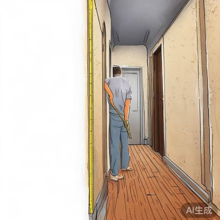 量楼道宽度，选冰箱尺寸