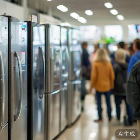 实体店看冰箱，真实不迷惑