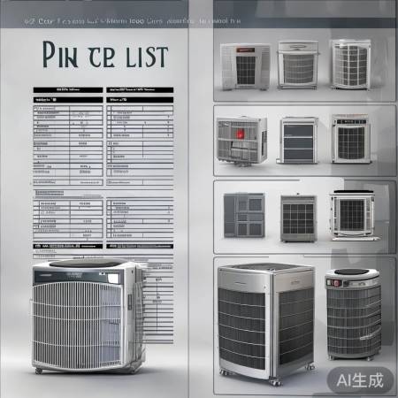 中央空调型号及参数一览