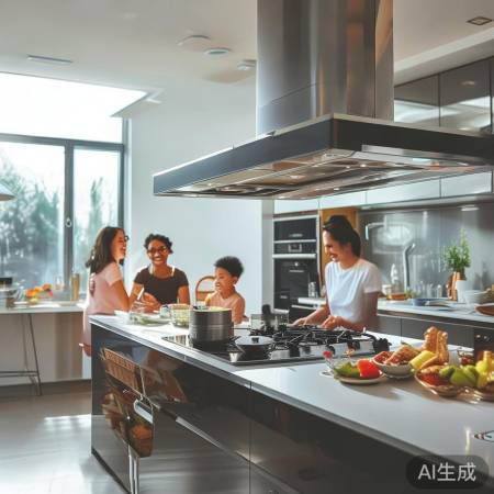 华帝油烟机,清洁无忧