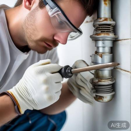 拧螺丝，小心别拧断