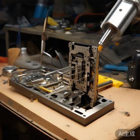 拆卸锁芯，拍照记结构