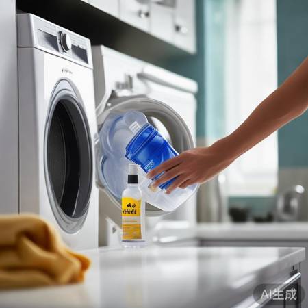 无柔顺剂盒洗衣机,倒金纺后放衣