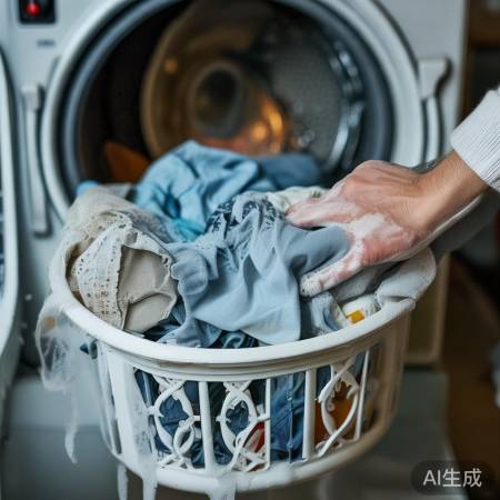 洗衣机四件套异味因未彻底清洁