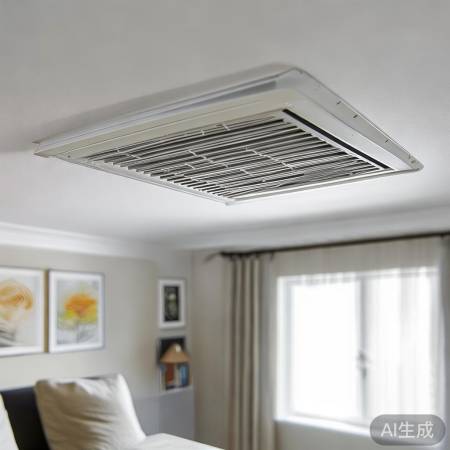 空调吊顶居中技巧