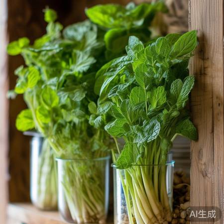香草除味，冰箱清新如花