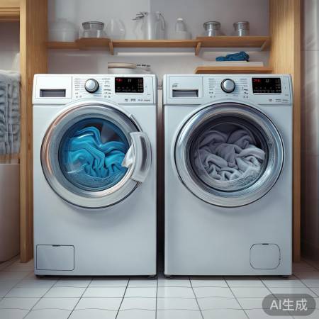 洗衣机漂洗:波轮适中,滚筒可调