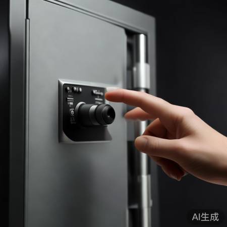 保险柜静音键，易按错
