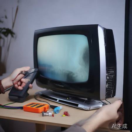 “电视灯管坏影响画质，速测技巧