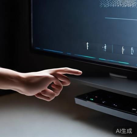 长按电源键唤醒电视